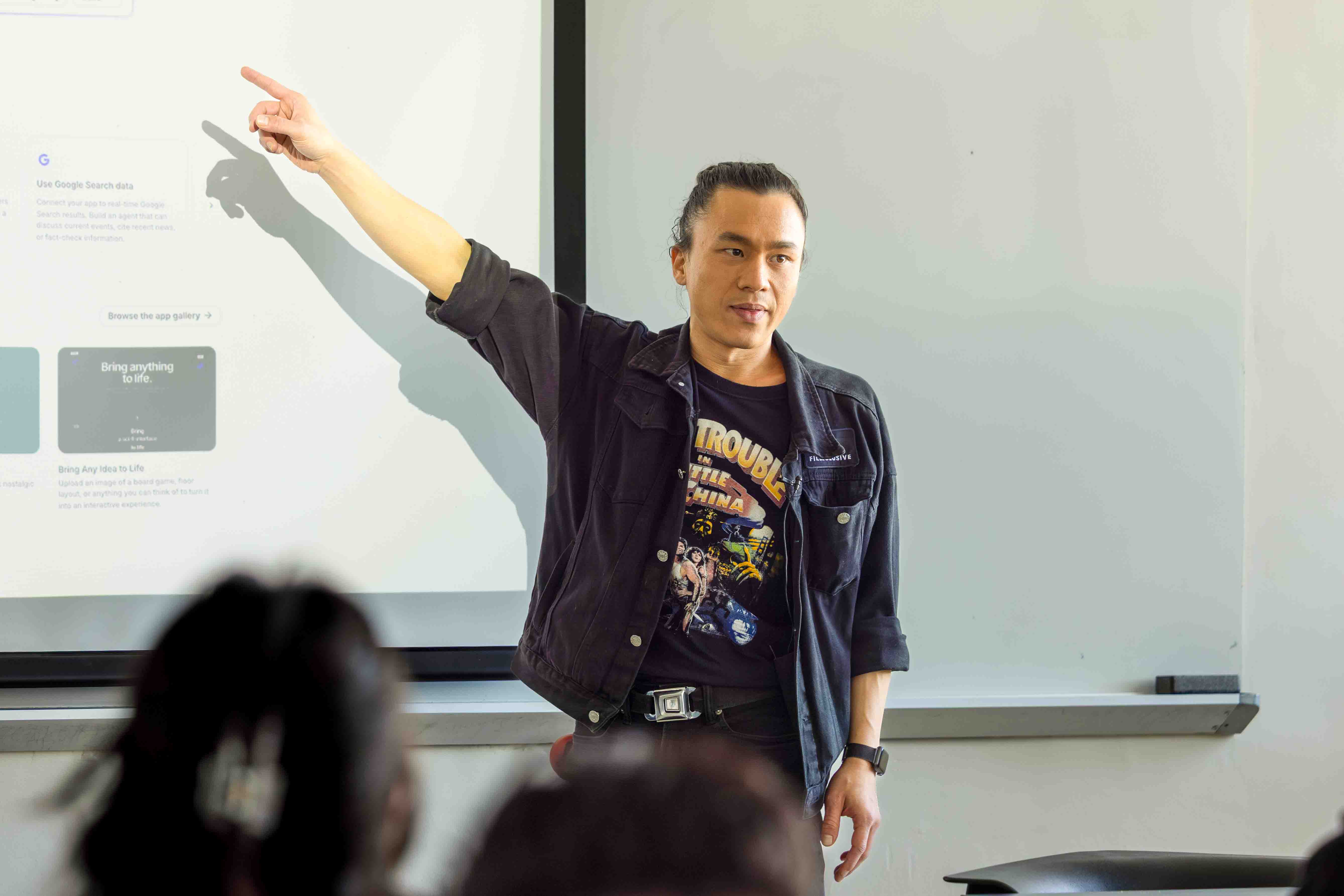 Mas Moriya at the AI in Filmmaker Symposium